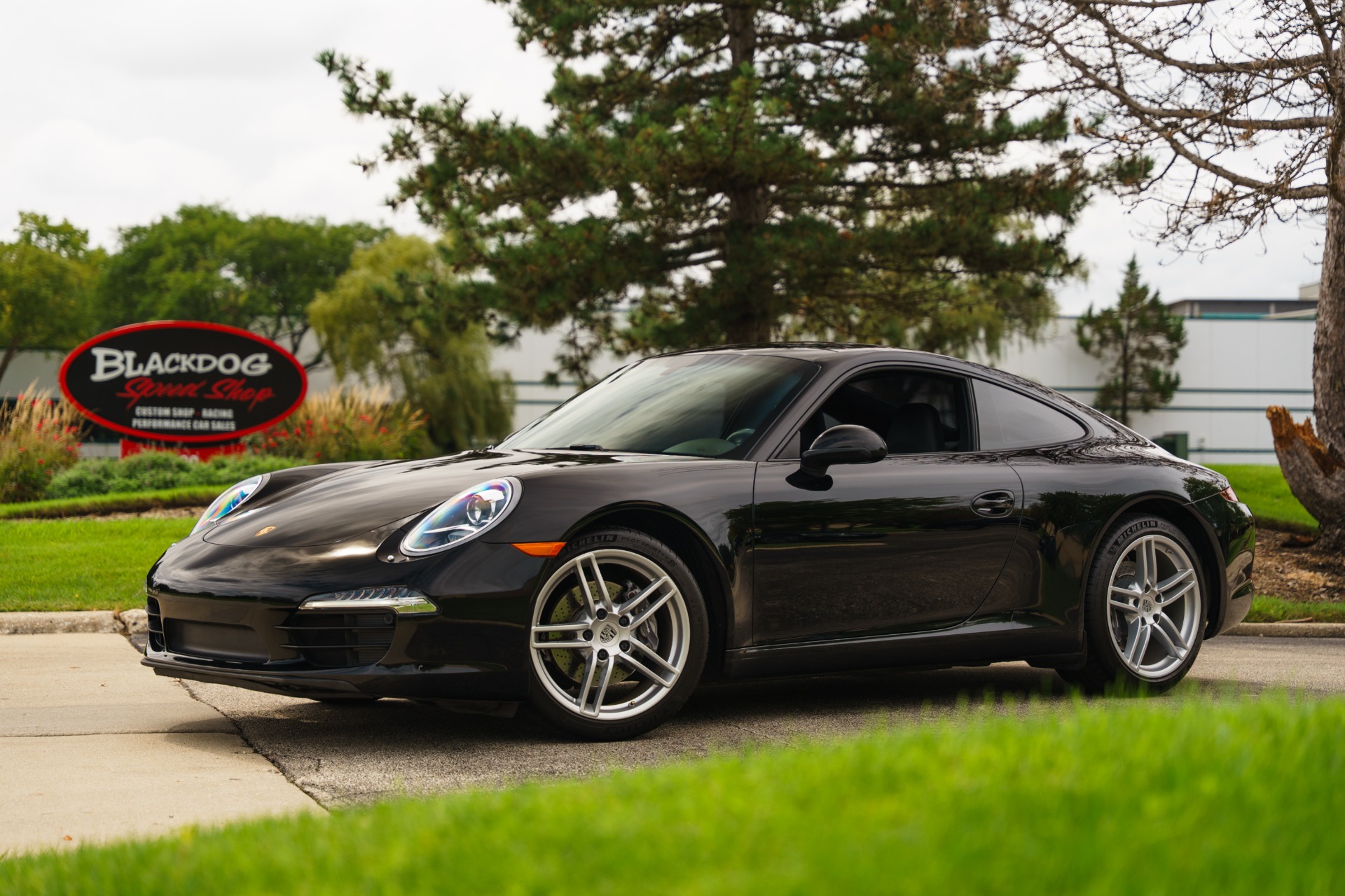 Black 2014 Porsche 911 Coupe Rear-Wheel Drive 7-Speed Manual